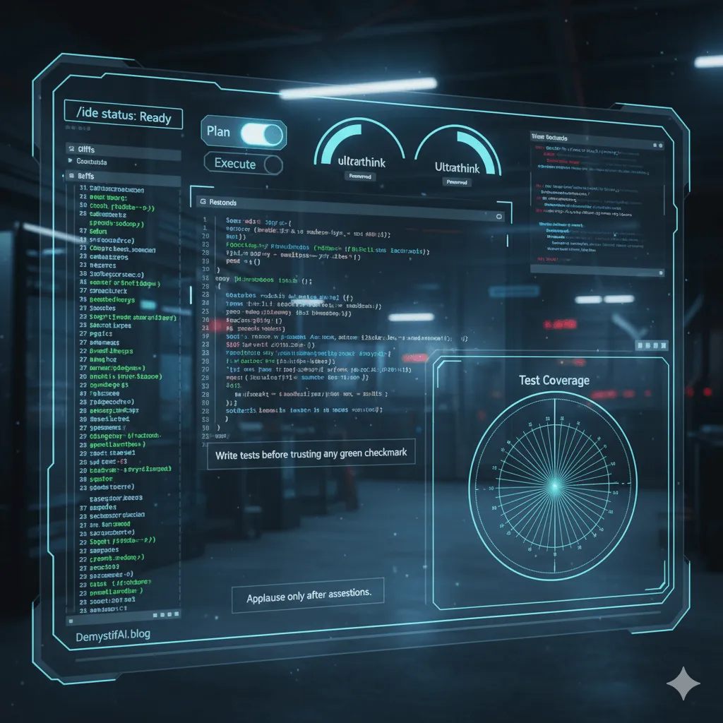 Futuristic planning dashboard