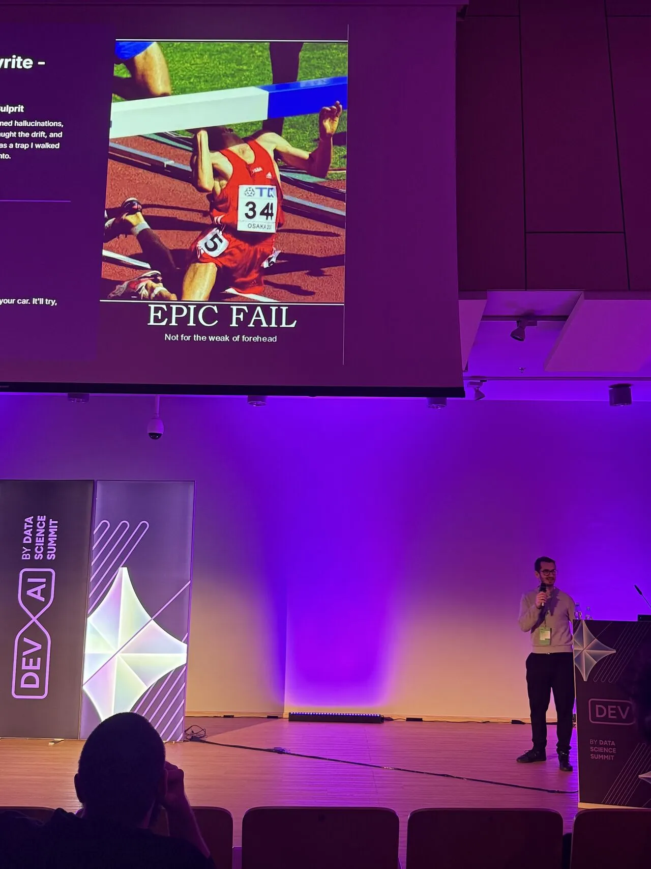 My presentation at DevAI Conference